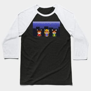 Reynard City pixel art (Animeartistmii) Baseball T-Shirt